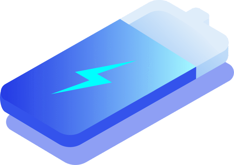 —Pngtree—cell phone battery 2 5d 3854956